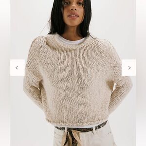 Free People Opal Rollneck Knit Sweater M
